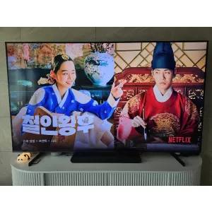 삼성 85인치 KQ85QC65AFXKR QLED 티비 급처 팝니다~!