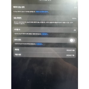 아이패드 에어 6세대 13인치 블루